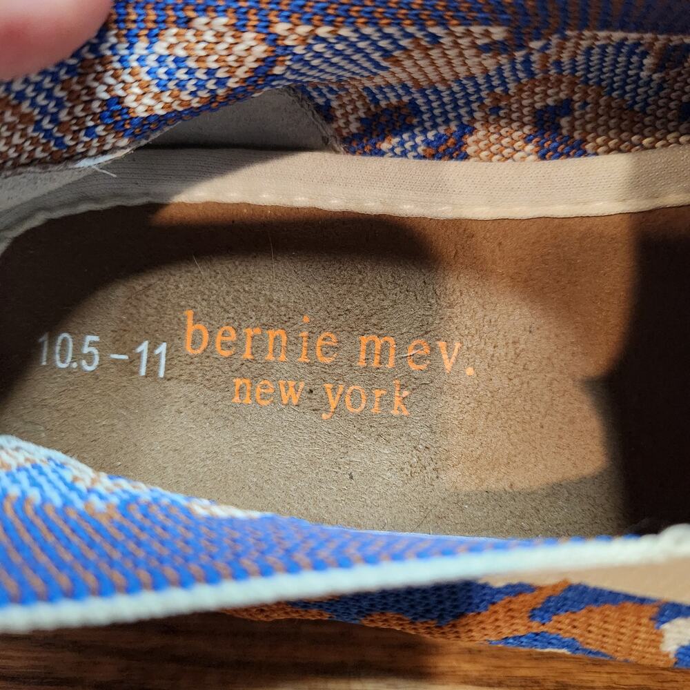 Bernie Mev. Jenna Slip-On Sneaker Planet Cream Blue Women's Size 10.5 - Picture 6 of 6